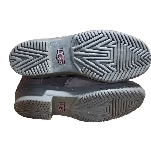 UGG Thomson Brown Leather Knee-High Boots Size 5.5 - Picture 3 of 7